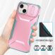 Защитный чехол UniCase Shuttle Guard для Apple iPhone 15 - Pink / Green (371517GP). Фото 4 из 7