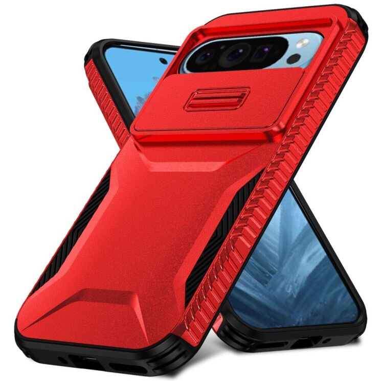 Защитный чехол UniCase Shuttle Guard для Google Pixel 9 / 9 Pro - Red: фото 2 из 7