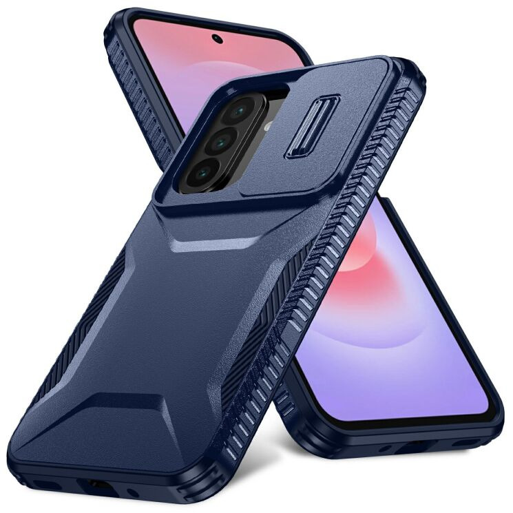 Захисний чохол UniCase Shuttle Guard для Samsung Galaxy A27 (A276) - Blue: фото 1 з 7