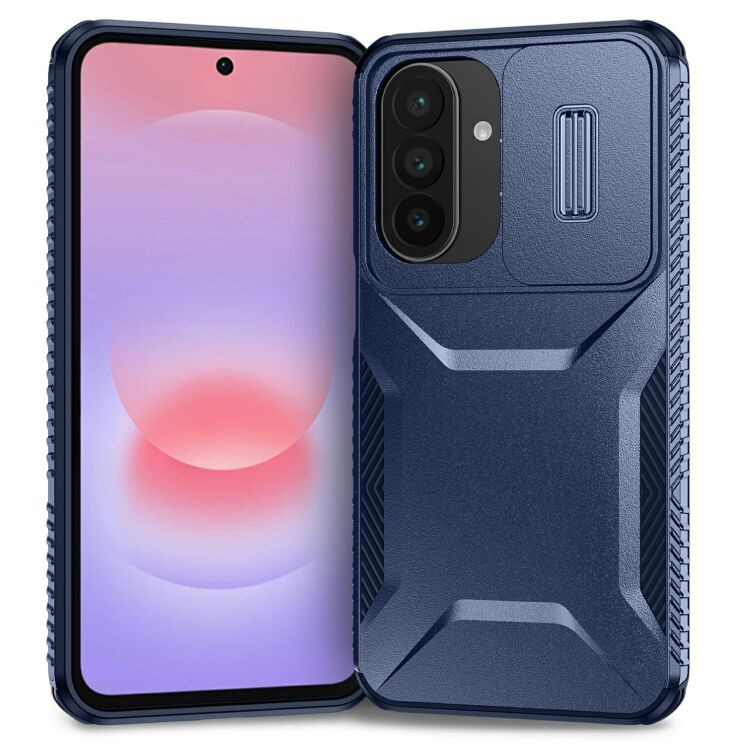 Захисний чохол UniCase Shuttle Guard для Samsung Galaxy A27 (A276) - Blue: фото 2 з 7