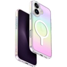 Защитный чехол UNIQ Iridescia для Apple iPhone 16 - Holo Quartz: фото 1 из 7