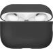 Защитный чехол UNIQ Lino для AirPods Pro 3 (UNIQ-AIRPODSPRO3-LINOCHRGRY) - Black (390182B). Фото 1 из 11