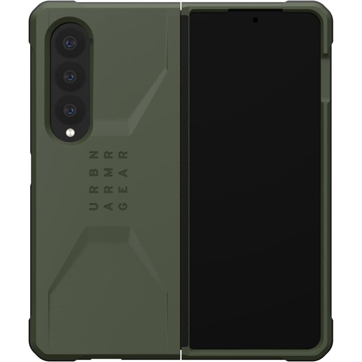 Защитный чехол URBAN ARMOR GEAR Civilian для Samsung Galaxy Fold 4 (214008117272) - Olive: фото 5 из 8