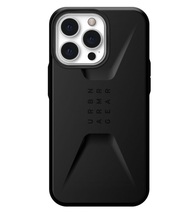Защитный чехол URBAN ARMOR GEAR (UAG) Civilian для Apple iPhone 13 Pro - Black: фото 2 из 9
