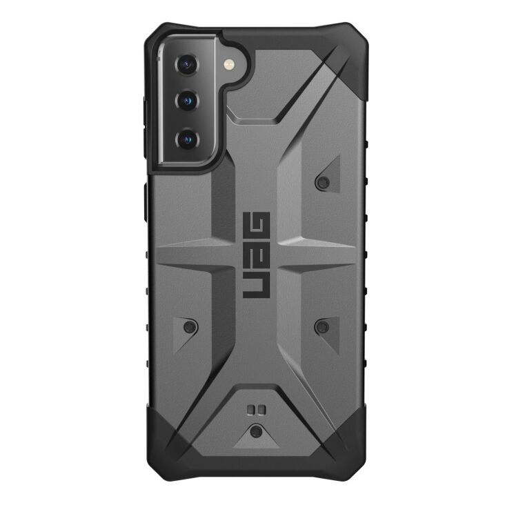 Защитный чехол URBAN ARMOR GEAR (UAG) Pathfinder для Samsung Galaxy S21 Plus (G996) - Silver: фото 1 из 5
