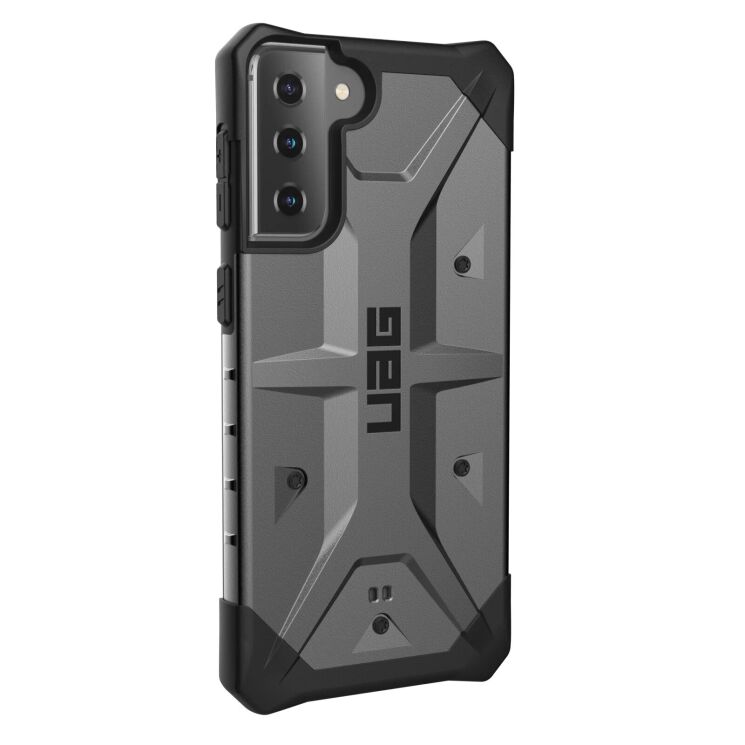 Защитный чехол URBAN ARMOR GEAR (UAG) Pathfinder для Samsung Galaxy S21 Plus (G996) - Silver: фото 2 из 5