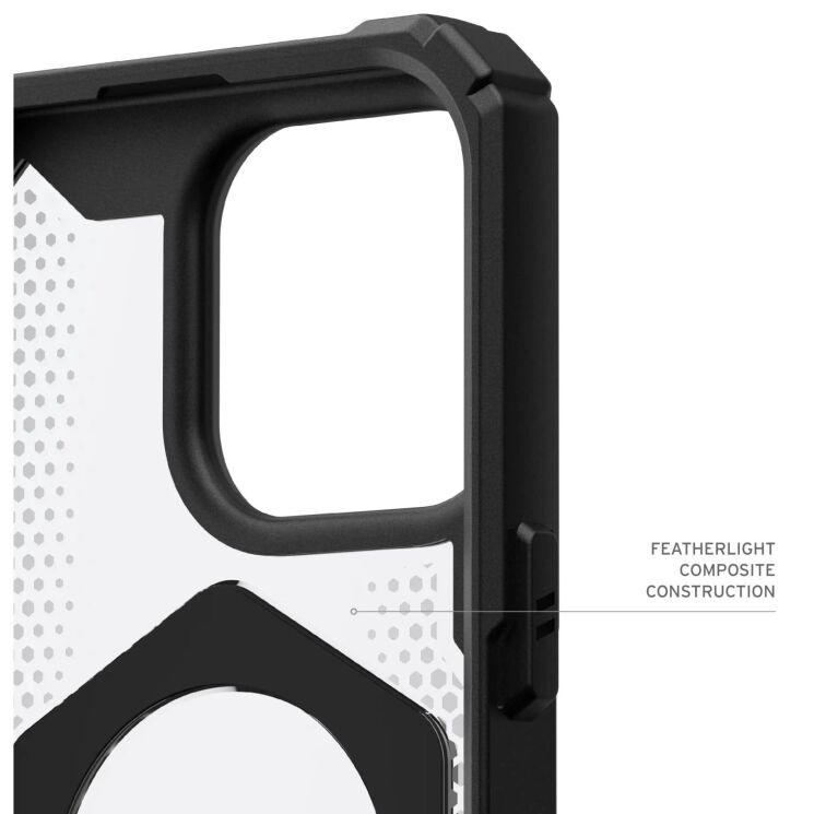 Защитный чехол URBAN ARMOR GEAR (UAG) Plasma XTE Pro для Apple iPhone 16 Pro Max - Ash / Titanium: фото 12 из 12