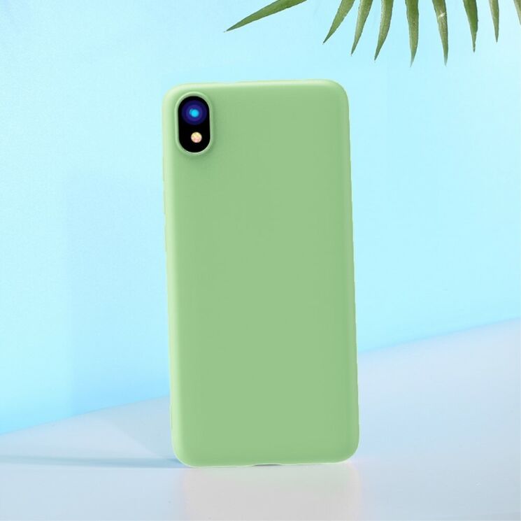 Захисний чохол X-LEVEL Delicate Silicone для Xiaomi Redmi 7A - Green: фото 2 з 12