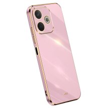 Защитный чехол XINLI Porcelain Design для OPPO A5 Pro (4G/5G) - Purple: фото 1 из 6
