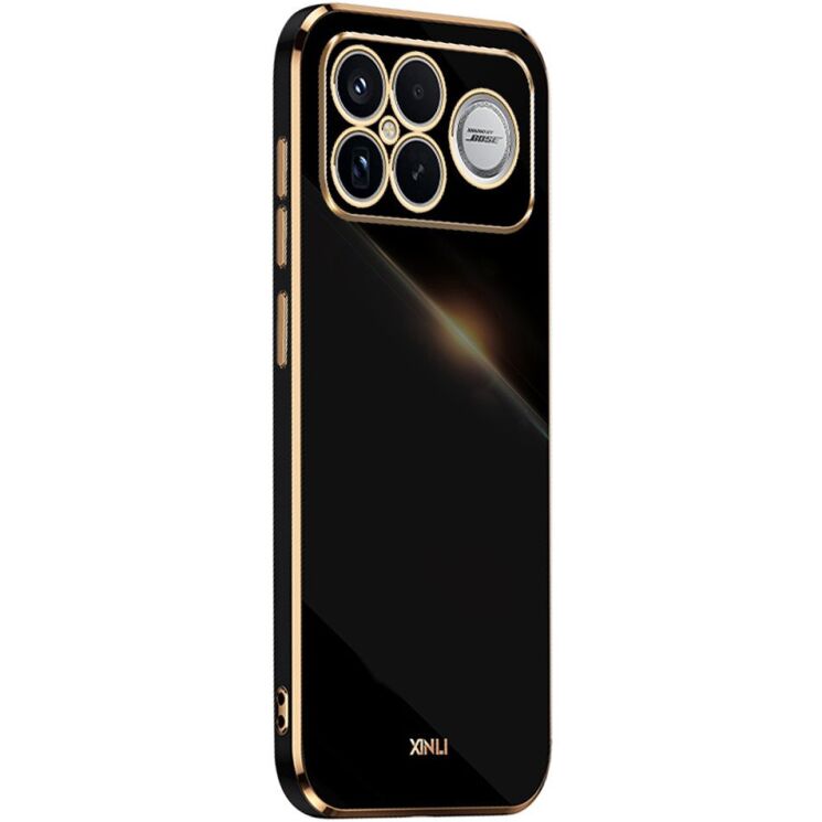 Захисний чохол XINLI Porcelain Design для Xiaomi Poco F8 Ultra - Black: фото 1 з 6