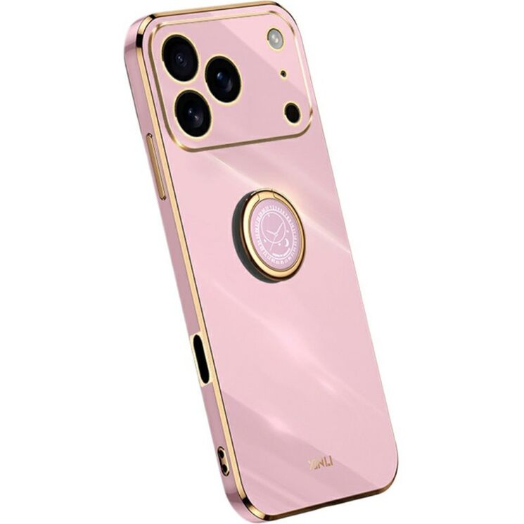 Захисний чохол XINLI Porcelain Ring для iPhone 18 Pro Max / 17 Pro Max - Purple: фото 1 з 6