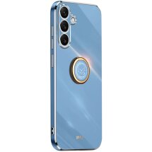 Захисний чохол XINLI Porcelain Ring для Samsung Galaxy S26 (S942) - Blue: фото 1 з 7