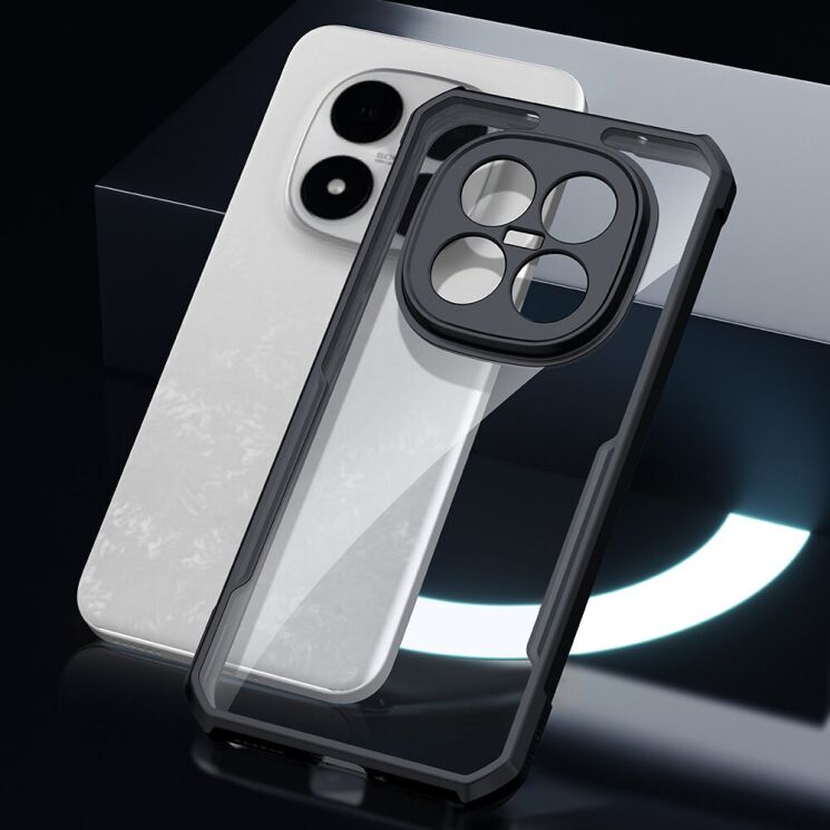 Защитный чехол XUNDD Rugged Case для Xiaomi Redmi Note 15 Pro Plus / Poco M8 Pro 5G - Black: фото 6 из 7