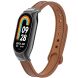 Защитный комплект Deexe Leather Kit для Xiaomi Mi Smart Band 8 - Brown (326013Z). Фото 2 из 6