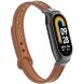 Защитный комплект Deexe Leather Kit для Xiaomi Mi Smart Band 8 - Brown (326013Z). Фото 3 из 6