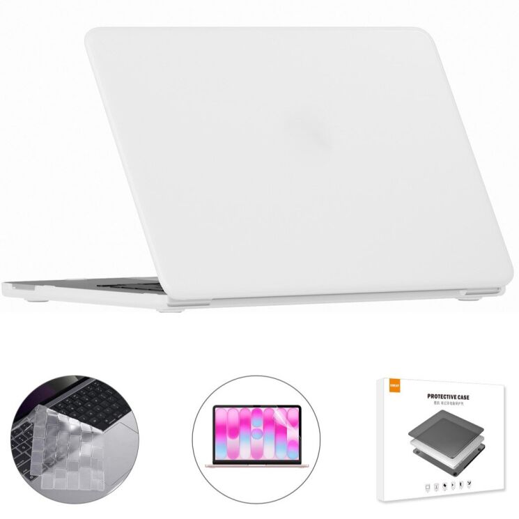Защитный комплект ENKAY Matte Kit для Apple MacBook Neo (2026) - Transparent: фото 1 из 9