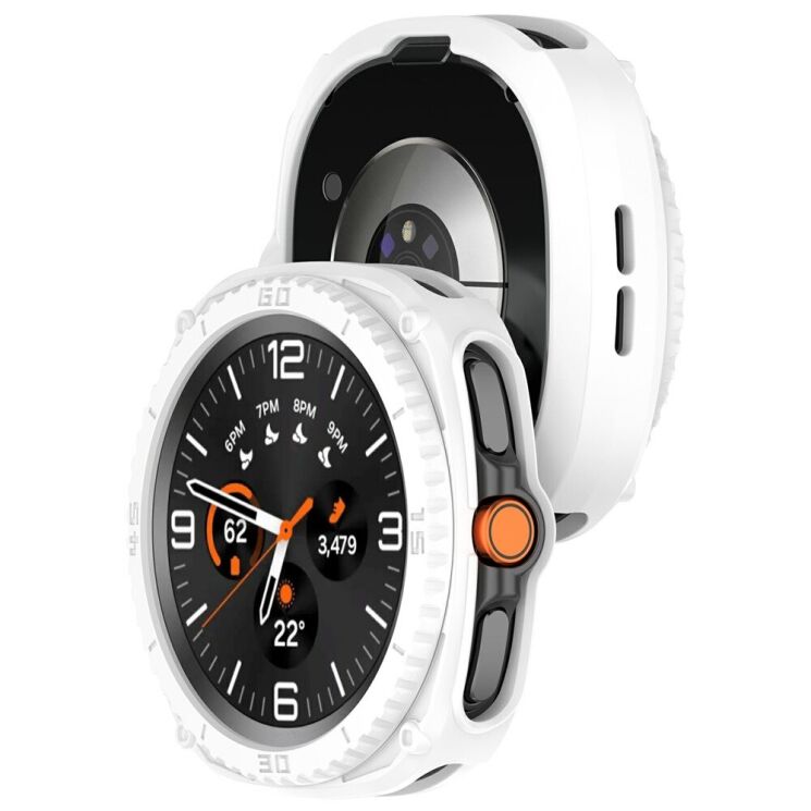 Защитный комплект Reframe Dual Defend для Samsung Galaxy Watch 8 Classic - White: фото 2 из 7