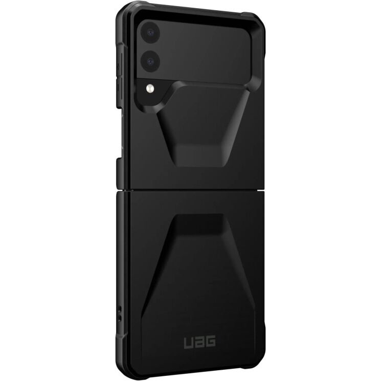 Защитный чехол URBAN ARMOR GEAR (UAG) Civilian (FF) для Samsung Galaxy Flip 3 - Black: фото 2 из 8