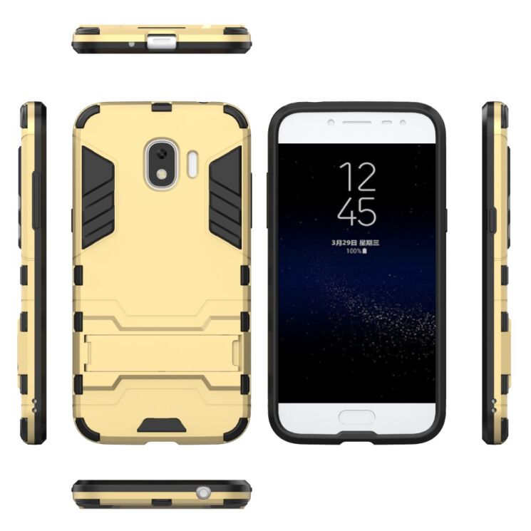Защитный чехол UniCase Hybrid для Samsung Galaxy J2 2018 (J250) - Gold: фото 4 из 7