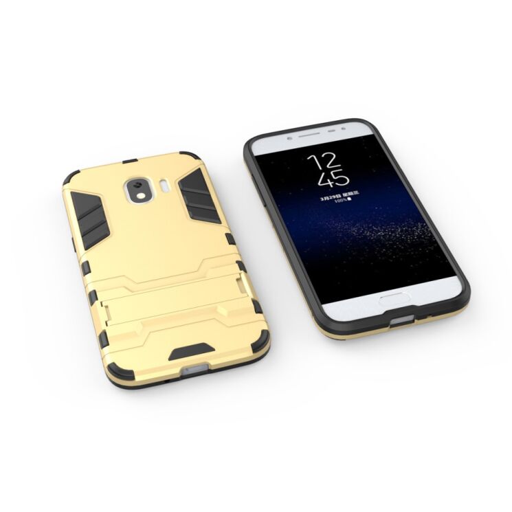 Защитный чехол UniCase Hybrid для Samsung Galaxy J2 2018 (J250) - Gold: фото 3 из 7