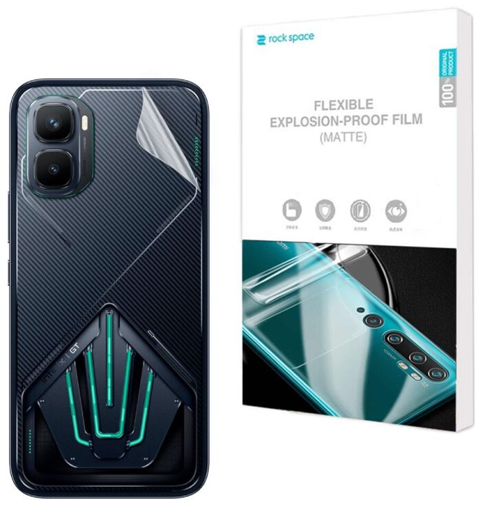 Антибликовая пленка на заднюю панель RockSpace Explosion-Proof Matte для Infinix GT 50 Pro (422406) Антибликовая пленка на заднюю панель RockSpace Explosion-Proof Matte для Infinix GT 50 Pro: фото 1 из 9