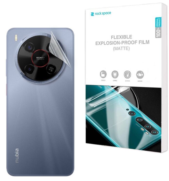 Антиблікова плівка на задню панель RockSpace Explosion-Proof Matte для ZTE Nubia V70 Max: фото 1 з 1