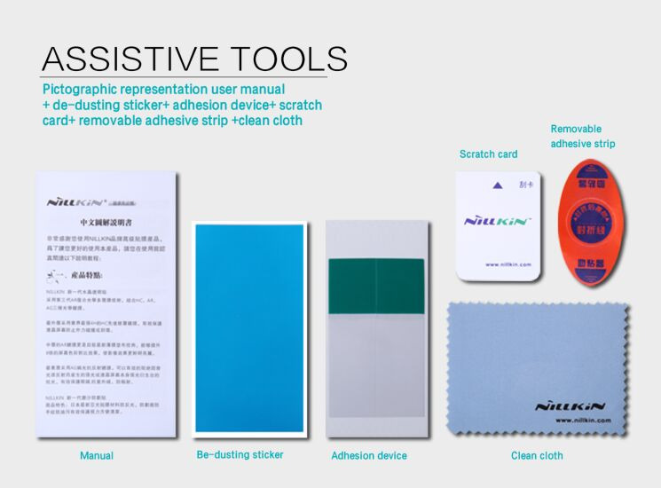 Антибликовая пленка NILLKIN Matte для Xiaomi Mi Max 3: фото 9 з 9