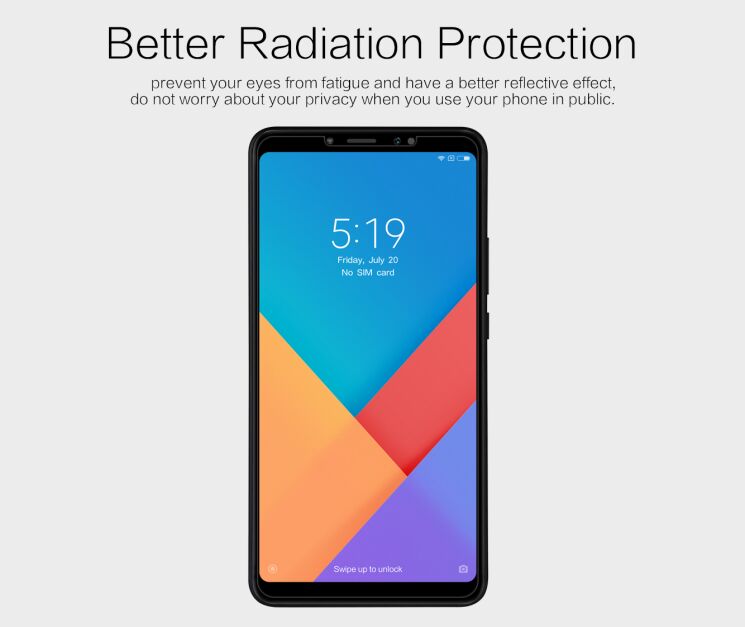 Антибликовая пленка NILLKIN Matte для Xiaomi Mi Max 3: фото 5 з 9