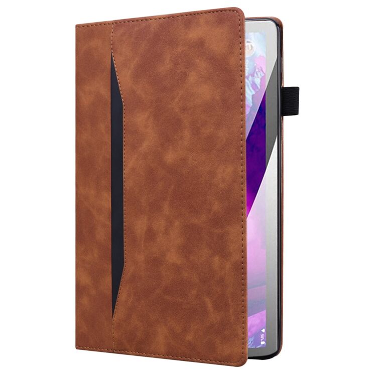 Чохол Deexe Business Style для OPPO Pad SE - Brown: фото 4 з 8