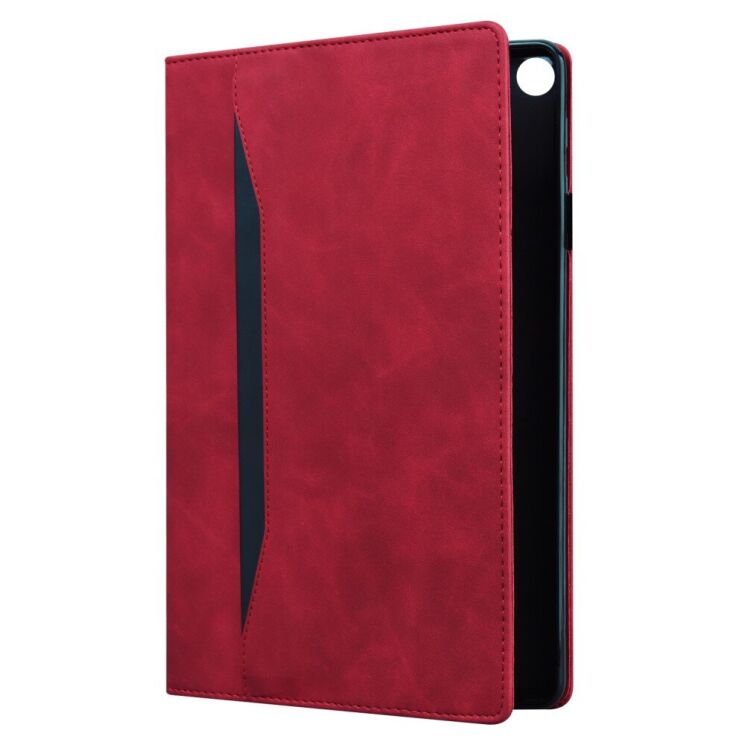 Чехол Deexe Business Style для Realme Pad 10.4 - Red: фото 4 из 9