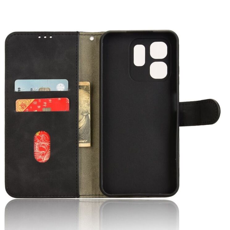 Чехол Deexe Classic Wallet для Infinix Smart 9 (X6532) / Hot 50i (X6531) - Black: фото 4 из 6