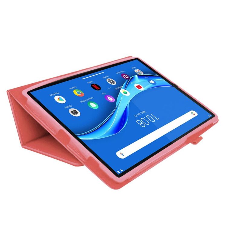 Чехол Deexe Folder Style для Lenovo Tab M10 HD Gen 2 (TB-X306) - Pink: фото 2 из 7