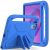 Чохол Deexe KickStand Cover для Lenovo Idea Tab (TB336) / Tab K11 Gen 2 - Blue: фото 1 з 6