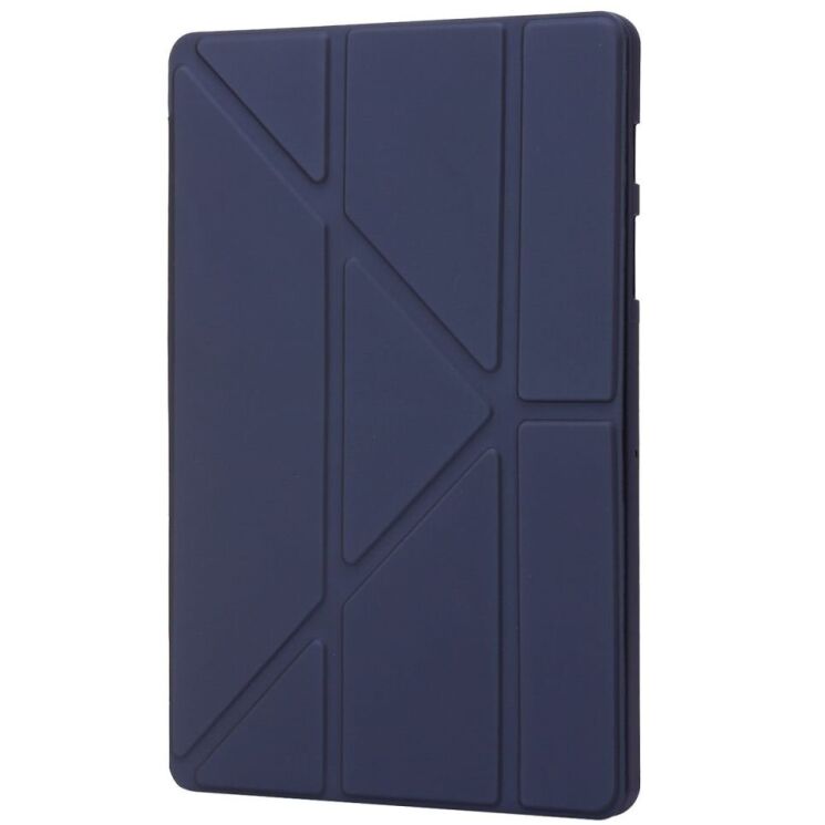 Чехол Deexe Origami Series для Samsung Galaxy Tab S10 Plus - Dark Blue: фото 4 из 4