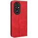 Чехол Deexe Retro Style для Honor 200 Pro - Red (362100R). Фото 5 из 7