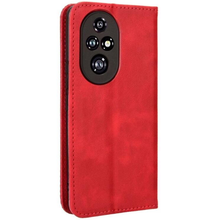 Чехол Deexe Retro Style для Honor 200 Pro - Red: фото 5 из 7