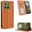 Чохол-книжка Deexe Retro Style для Motorola Edge 70 - Brown (402103Z)
