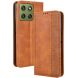 Чохол-книжка Deexe Retro Style для Motorola Edge 70 - Brown (402103Z). Фото 7 з 18