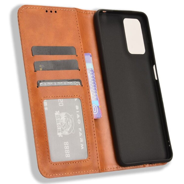 Чохол Deexe Retro Style для Motorola Moto G24 Power / G04 / G04s / E14 - Brown: фото 4 з 7