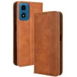 Чохол Deexe Retro Style для Motorola Moto G24 Power / G04 / G04s / E14 - Brown (347900Z)