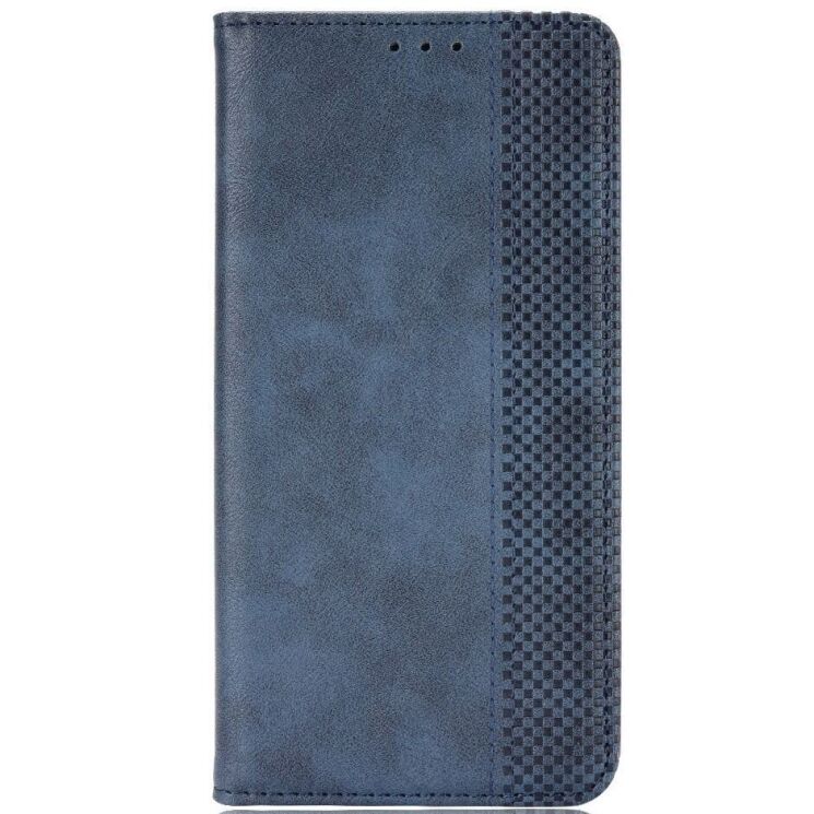 Чехол Deexe Retro Style для OPPO Reno 11 F - Blue: фото 5 из 7