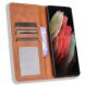 Чехол Deexe Retro Style для Samsung Galaxy S21 Ultra (G998) - Brown (300935Z). Фото 5 из 16