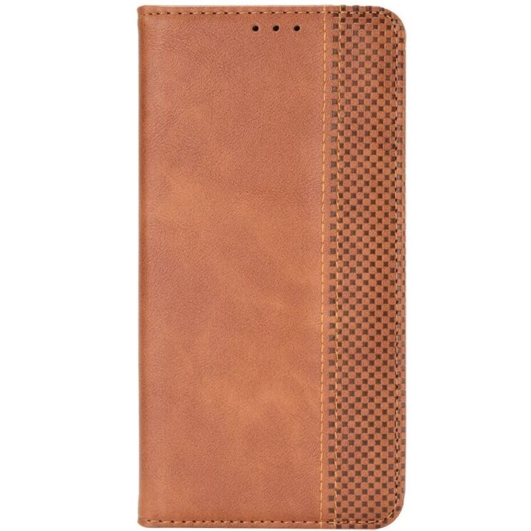 Чехол Deexe Retro Style для Samsung Galaxy S21 Ultra (G998) - Brown: фото 3 из 16