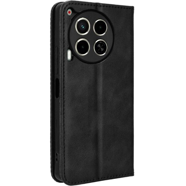 Чехол Deexe Retro Style для TECNO Camon 30 (CL6) - Black: фото 6 из 7
