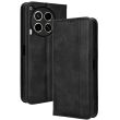 Чехол Deexe Retro Style для TECNO Camon 30 (CL6) - Black (352109B)