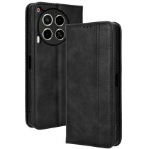 Чехол Deexe Retro Style для TECNO Camon 30 (CL6) - Black: фото 1 из 7