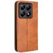 Чехол Deexe Retro Style для Xiaomi 14T - Brown (365707Z). Фото 6 из 7