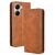 Чохол Deexe Retro Style для Xiaomi Poco X7 Pro - Brown: фото 1 з 15