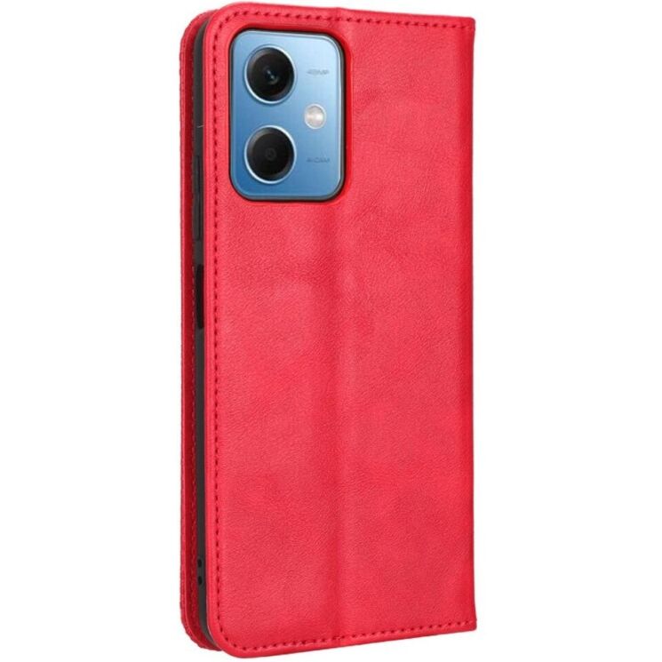 Чехол Deexe Retro Style для Xiaomi Redmi Note 12 5G / Poco X5 - Red: фото 6 из 7