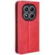 Чехол Deexe Retro Style для Xiaomi Redmi Note 14 Pro - Red (373528R). Фото 6 из 7